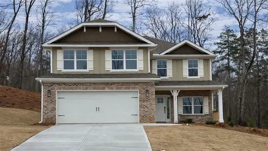 New construction Single-Family house 242 Thunder Vly, Dawsonville, GA 30534 plan 2628 - image