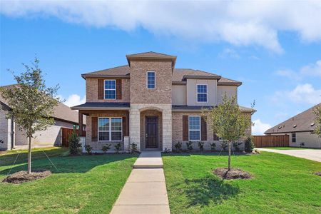 New construction Single-Family house 3930 Timberview St, Midlothian, TX 76065 Premier Series - Rosewood- photo 0