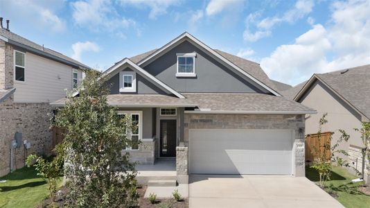 New construction Single-Family house 208 Blue Vervain Trl, Georgetown, TX 78633 plan Julia - image