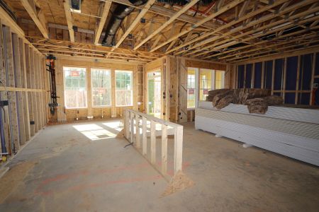 New construction Townhouse house 2456 Englemann Dr, New Hill, NC 27562 Marigold - Interior Home - Townhome Series- photo 17 17