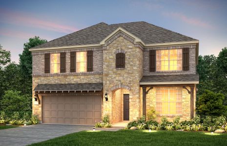 New construction Single-Family house 6408 Apache Plum Ln, Spicewood, TX 78669 plan Caldwell - image