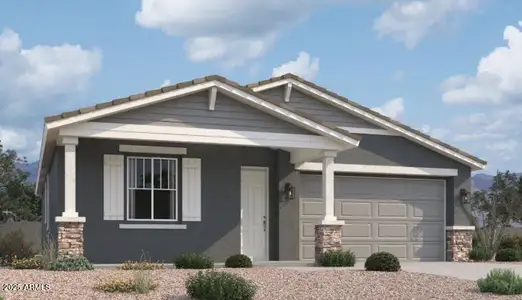 New construction Single-Family house 22827 E Lords Wy, Queen Creek, AZ 85142 Violet- photo 0