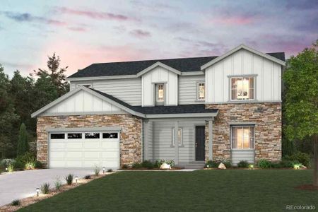 New construction Single-Family house 2561 Bailey Ln, Lafayette, CO 80026 plan Princeton II - image