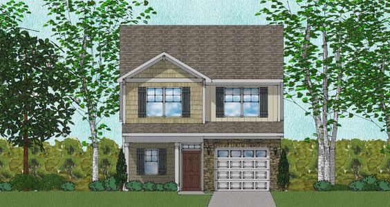 New construction Single-Family house 1549 Loose Leaf Ln, Blythewood, SC 29016 plan Townsend - image