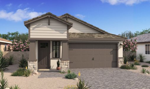 New construction Single-Family house 20313 W Turney Avenue, Buckeye, AZ 85396 Blueberry Ash- photo 0