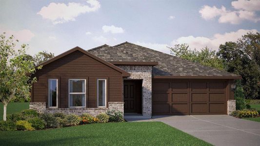 New construction Single-Family house 2809 Hawk Dr, Denton, TX 76205 plan Fargo - image