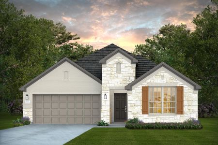 New construction Single-Family house 2178 Steerhead Trail, New Braunfels, TX 78132 Dayton- photo 0