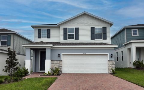 New construction Single-Family house 6859 Spanish Imperial St, Howey-in-the-Hills, FL 34737 plan Wekiva - image