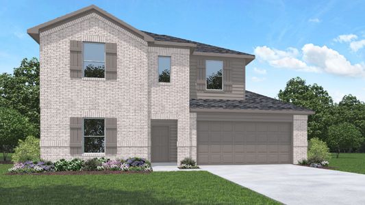 New construction Single-Family house 444 Lampasas Trail, Dayton, TX 77535 Plan E40N- photo 0