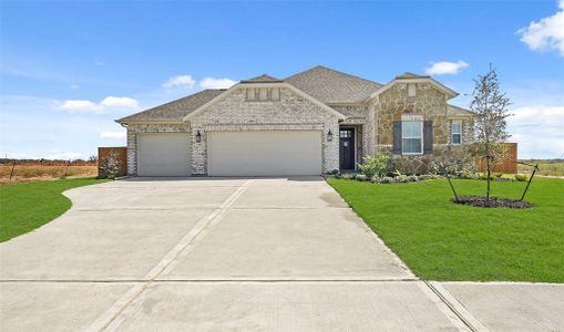 New construction Single-Family house 1391 Imperial Ranch Way, Dayton, TX 77535 Tacoma II- photo 0