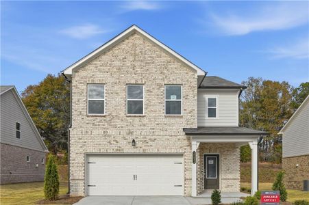 New construction Single-Family house 1753 Fawlocke Run, Loganville, GA 30052 plan Avera - image