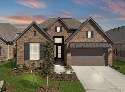 New construction Single-Family house 420 Rugged Rock, New Caney, TX 77357 - image