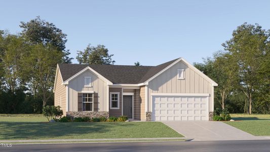 New construction Single-Family house 651 Roy Adams Rd, Angier, NC 27501 McHenry II- photo 0