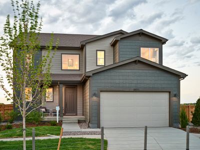 New construction Single-Family house 3401 N Haleyville Ct, Aurora, CO 80019 plan 4034 - image