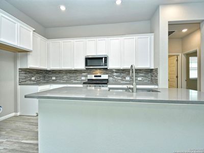 New construction Single-Family house 14603 Rainwater Trl, San Antonio, TX 78253 San Saba (3015)- photo 0