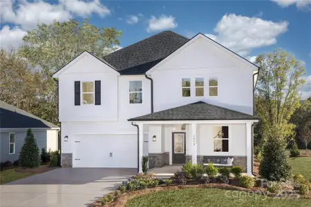 New construction Single-Family house 3030 Cunningham Farm Dr, Indian Trail, NC 28079 - image