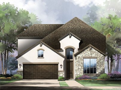 New construction Single-Family house 28402 Allswell Ln, San Antonio, TX 78260 null- photo 0