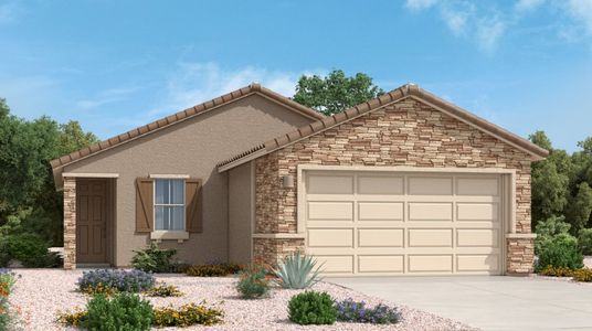 New construction Single-Family house 10485 W Beaman Ln, Marana, AZ 85653 plan Jerome - image