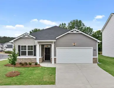 New construction Single-Family house 8555 Secretariat Dr, Lithonia, GA 30058 plan Aria - image