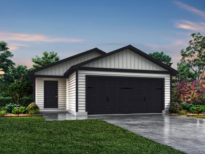 New construction Single-Family house 505 Sendera Wy, Kenedy, TX 78119 plan Olympic - image