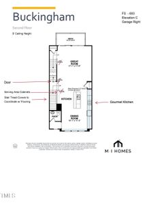 New construction Townhouse house 2105 Kettle Falls Sta, Apex, NC 27502 Buckingham - Front Entry Townhomes- photo 2 2