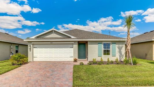 New construction Single-Family house 1482 Powell Valley Dr, Port Charlotte, FL 33953 plan Freeport II - image