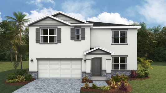 New construction Single-Family house 1709 Cobb Trl, Parrish, FL 34219 plan Hayden - image
