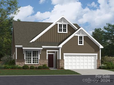 New construction Single-Family house 143 Dogwood Grove Place, Troutman, NC 28166 Dover- photo 0