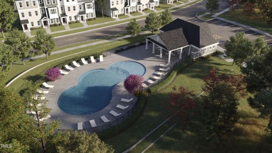 New construction Townhouse house 5104 Fir Tree Ln, Durham, NC 27703 Manteo II- photo 6 6