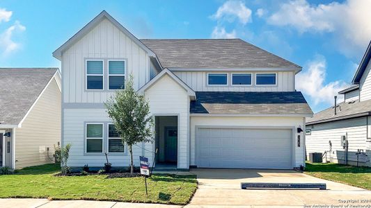 New construction Single-Family house 14107 Guadalupe Pass, San Antonio, TX 78253 The Ozark- photo 0