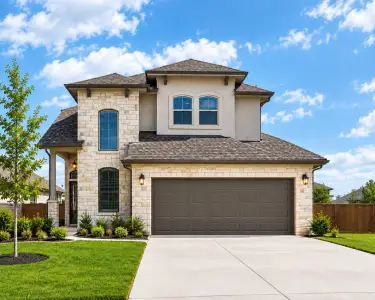 New construction Single-Family house 345 Elephant Island Lp, Kyle, TX 78640 plan Lamar - 40' - image