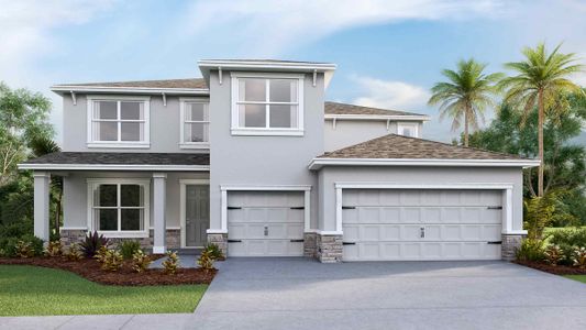 New construction Single-Family house 7548 Broad River Ave, Land O' Lakes, FL 34638 null- photo 0