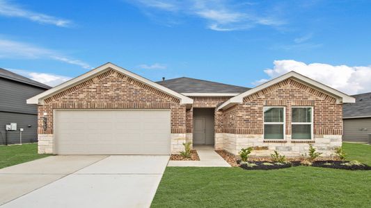 New construction Single-Family house 27660 Basswood Hollow Ln, Magnolia, TX 77355 plan Huntsville - image
