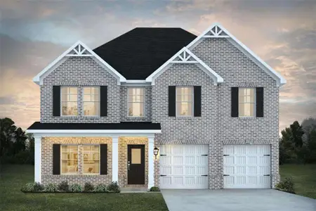 New construction Single-Family house 1669 Fuma Leaf Wy, Mcdonough, GA 30253 Hemingway- photo 0