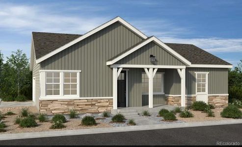 New construction Single-Family house 9185 Violet Wy, Arvada, CO 80007 plan The Canyon - image
