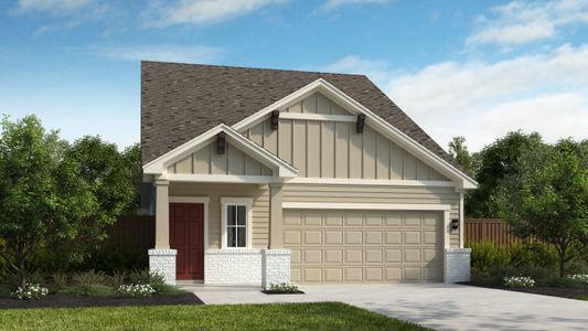 New construction Single-Family house 5814 Gunner Pt, New Braunfels, TX 78130 plan Montrose - image