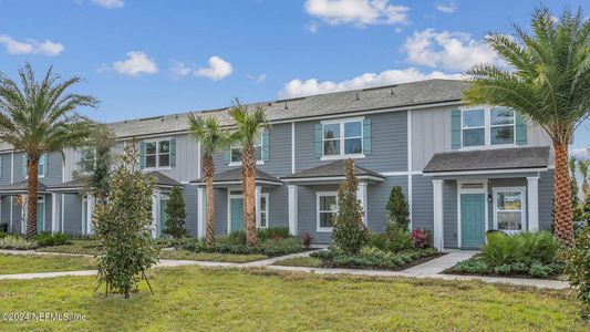 New construction Townhouse house 867 Rivertree Place, Middleburg, FL 32068 BRADFORD- photo 0