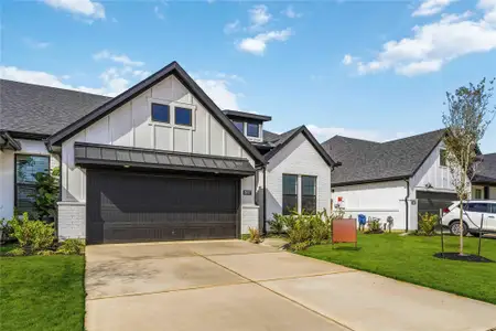 New construction Townhouse house 7807 Cattail Shallows Ln, Katy, TX 77493 - image