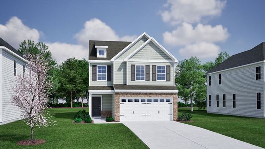 New construction Single-Family house 3131 Hallsdale Dr, Elgin, SC 29045 plan Highland - image