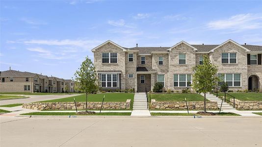 New construction Townhouse house 1201 Morgan Drive, Sherman, TX 75090 Bowie- photo 0