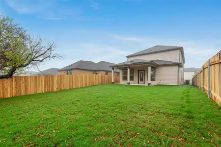 New construction Single-Family house 12817 Oxford Vineyard Ln, Manor, TX 78653 null- photo 36 36