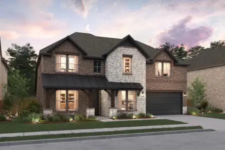 New construction Single-Family house 205 Newman Ct, Wylie, TX 75098 plan Rotterdam - image
