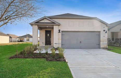 New construction Single-Family house 31735 Regal Dr, Fulshear, TX 77441 Hallmark- photo 0