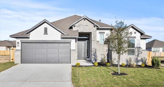 New construction Single-Family house 3731 Moru Oak, Seguin, TX 78155 plan Paige - image