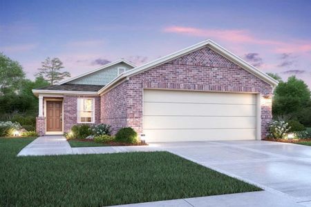 New construction Single-Family house 16421 Jones Jog Trail, Montgomery, TX 77316 Primrose- photo 0