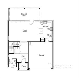 This floor plan features 3 bedrooms, 2 full baths, 1 half bath and over 2,000 square feet of living space.