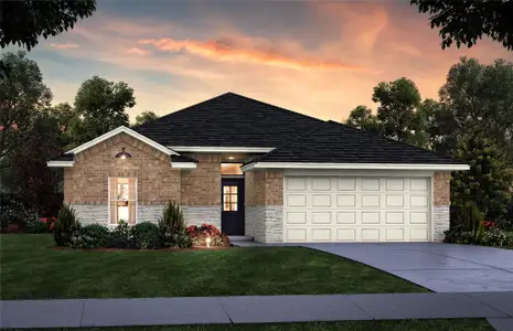 New construction Single-Family house 11985 Barbaro Dr, Willis, TX 77318 plan Taylor - image