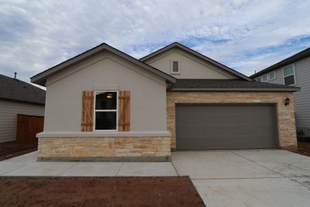 New construction Single-Family house 3003 Wynn Rd, Hutto, TX 78634 Bosque 2- photo 1 1