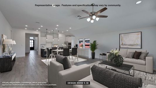 New construction Single-Family house 150 Olmos Crk, Boerne, TX 78006 plan 2695W - image 17