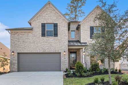 New construction Single-Family house 354 Texoma Plains Drive, Conroe, TX 77304 The Albany IX- photo 0